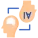 Human + AI Assist icon